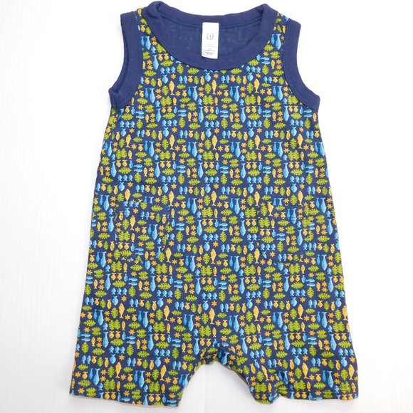 GAP Other - Gap 3-6 Months Tropical fish Short Jumper onsies